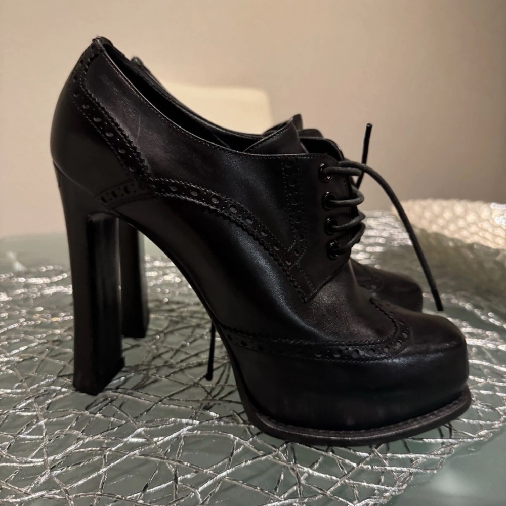Louis Vuitton Black Heeled Boots